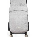 Pasito a Pasito - Footmuff Flower Mellow Grey Knitwear (Fm)