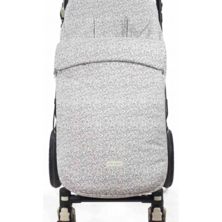 Pasito a Pasito - Footmuff Flower Mellow Grey Knitwear (Fm)
