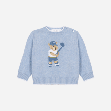 Patachou - Tricot Sweater Beer - Licht blauw