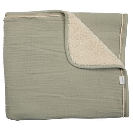 Pericles - Deken Bed Avocado/Creme 100X150Cm