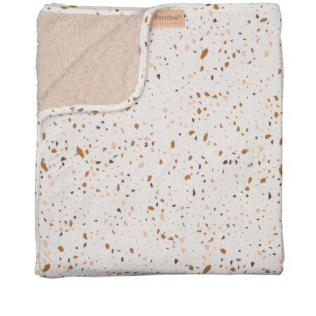 Pericles - Deken Wieg Sprinkles Taupe 75X100Cm