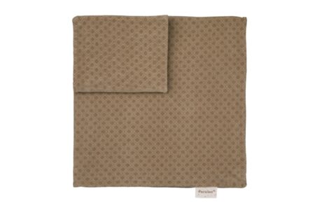 Pericles - Donsovertrek Wieg Espresso Square