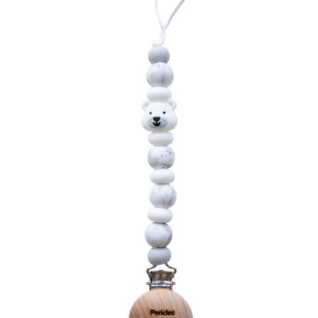 Pericles - Fopspeenketting Witte Beer