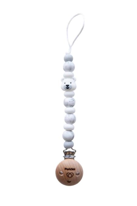 Pericles - Fopspeenketting Witte Beer