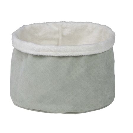 Pericles - Storage Bag Moss Medium Square Off White