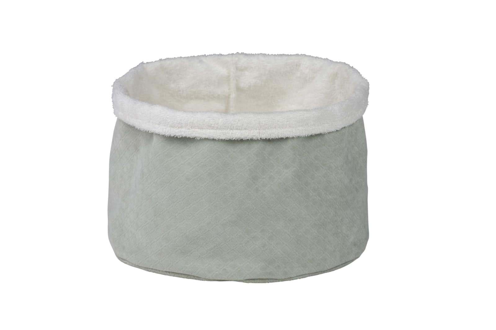 Pericles - Storage Bag Moss Medium Square Off White