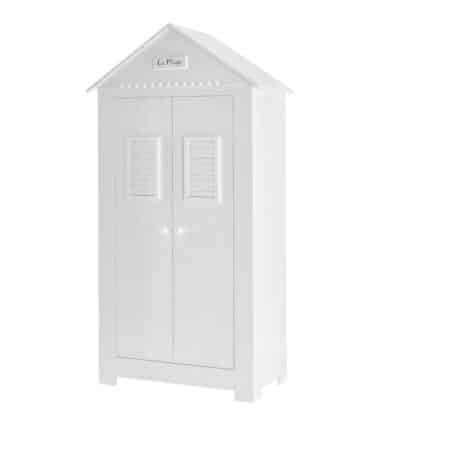 Pinio - Marsylia MDF - 2-door high wardrobe - White