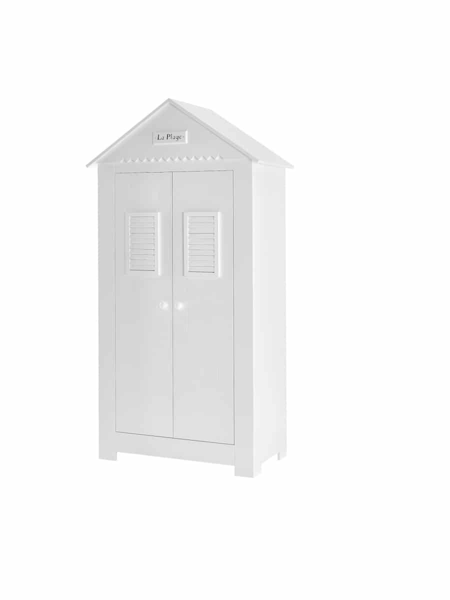 Pinio - Marsylia MDF - 2-door high wardrobe - White