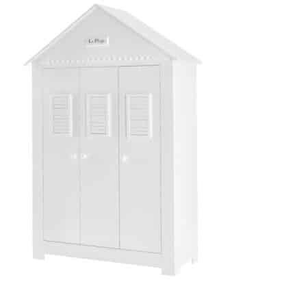 Pinio - Marsylia MDF - 3-door wardrobe - White