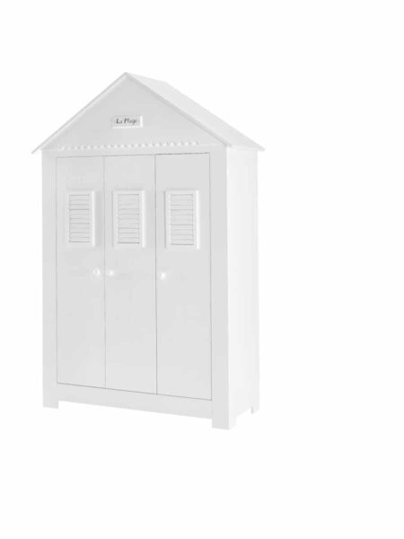 Pinio - Marsylia MDF - 3-door wardrobe - White
