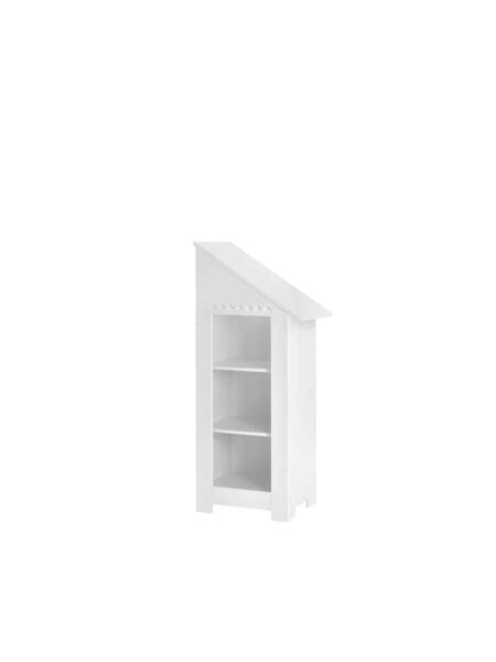 Pinio - Marsylia MDF - add-on bookcase - White