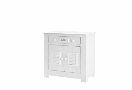 Pinio - Marsylia MDF - chest 2-doors - White
