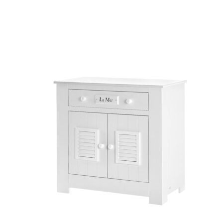 Pinio - Marsylia MDF - chest 2-doors - White
