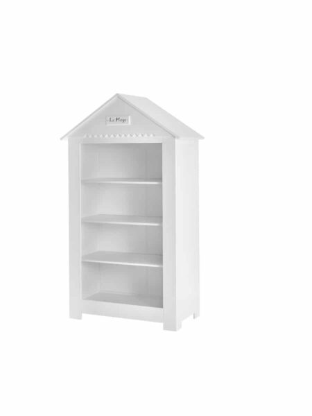 Pinio - Marsylia MDF - large bookcase - White