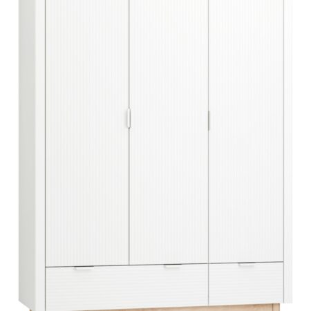 Pinio - Miloo - 3-door wardrobe - White