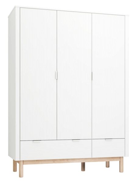 Pinio - Miloo - 3-door wardrobe - White