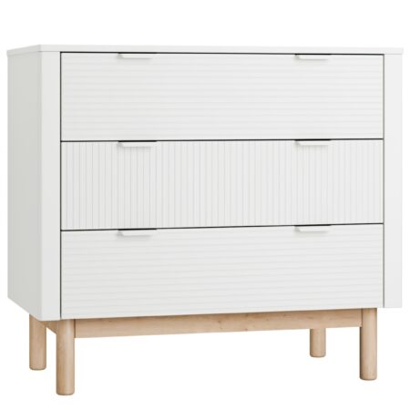 Pinio - Miloo - 3-drawer chest - White