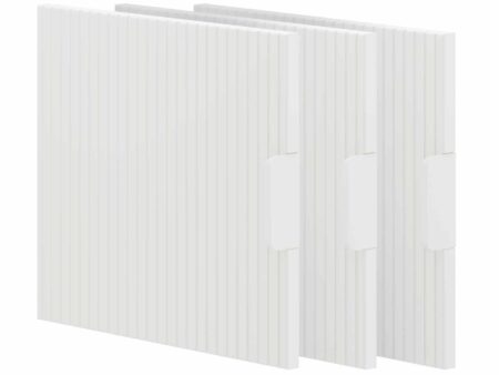 Pinio - Miloo - additional door to bookcase wide (3 pcs) - White