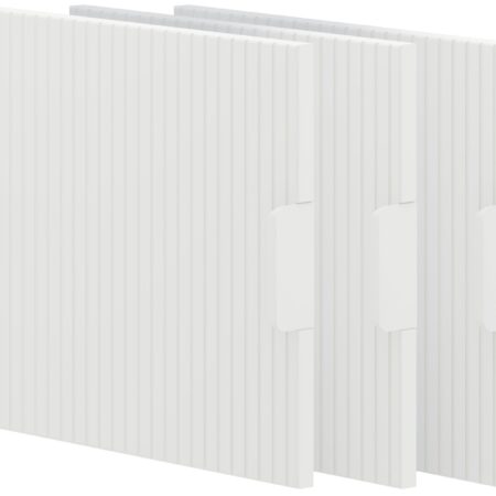 Pinio - Miloo - additional door to bookcase wide (3 pcs) - White