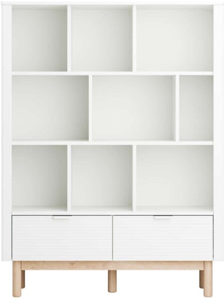 Pinio - Miloo - bookcase wide - White