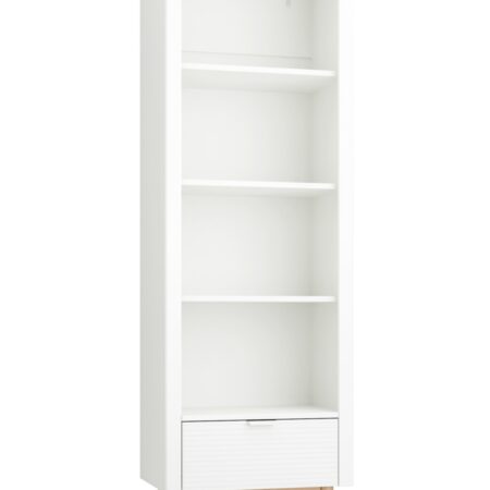 Pinio - Miloo - bookcase high - White