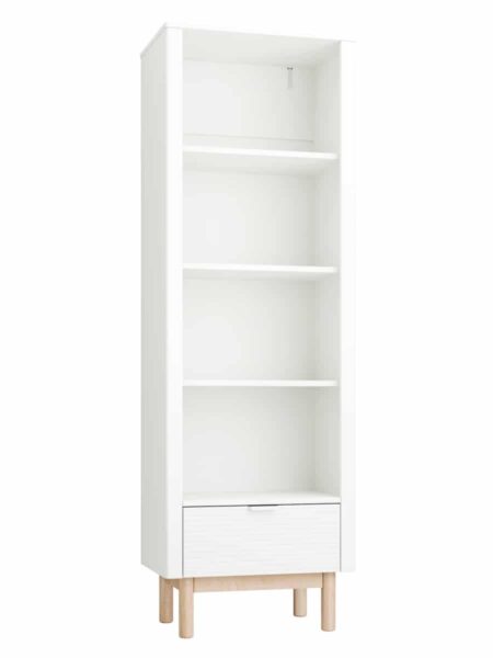 Pinio - Miloo - bookcase high - White