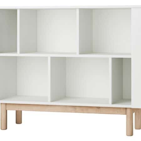 Pinio - Miloo - bookcase low - White