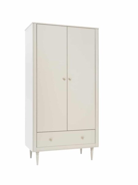 Pinio - Petite - 2-door wardrobe - Champagne