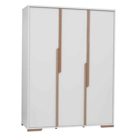 Pinio - Snap - 3-door wardrobe - White