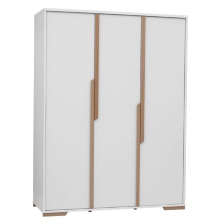 Pinio - Snap - 3-door wardrobe - White