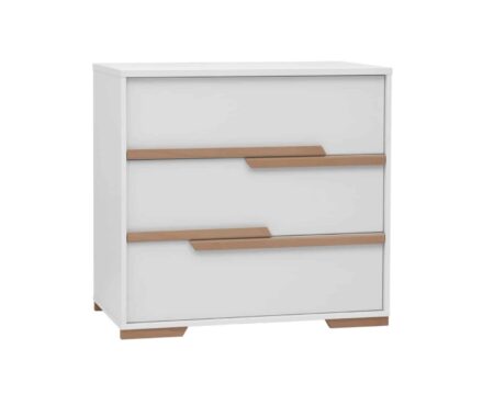 Pinio - Snap - 3-drawer chest - White