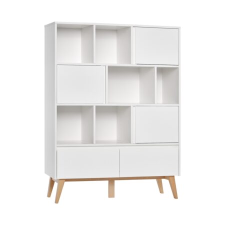 Pinio - Swing - bookcase wide - White