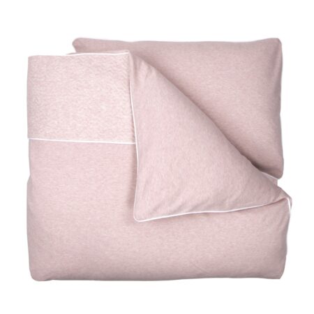 Poetree Kids - 1 Persoons Dekbedovertrek set (140x200) - Chevron Pink