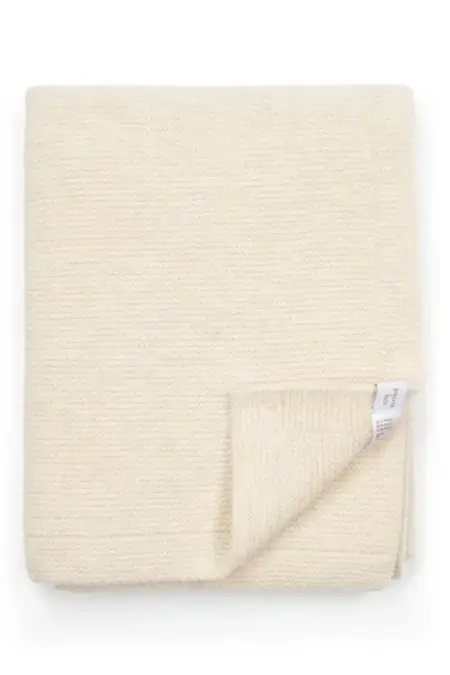 Poetree Kids - Antibes Wolmix wiegdeken - Sand