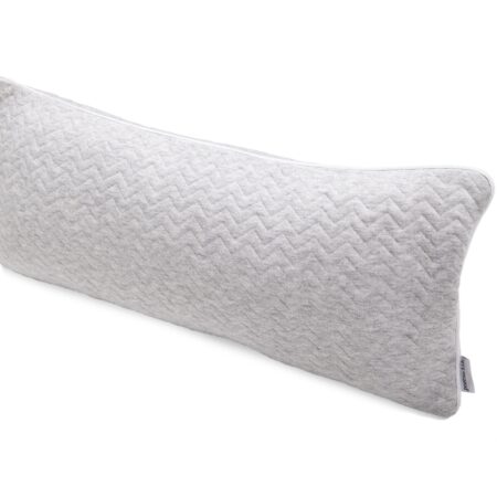 Poetree Kids - Decoratie kussen (55x22cm) - Chevron Light Grey