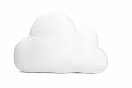 Poetree Kids - Decoratie kussen Cloud White