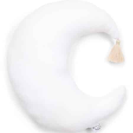 Poetree Kids - Decoratie kussen Moon Velours White