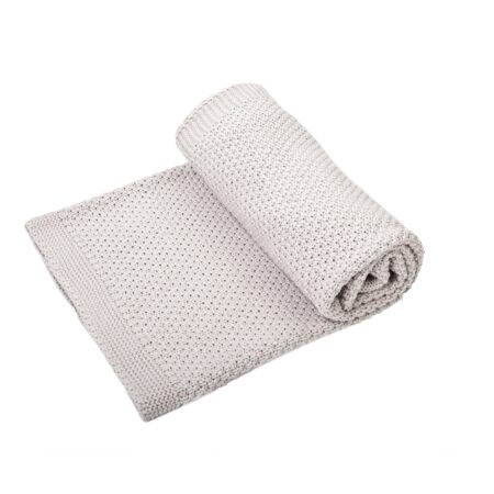 Poetree Kids - Gebreide ledikant Woodgrey (100x135cm)