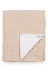 Poetree Kids - Gevoerde deken Chamonix Sand /Camel (80x100cm)