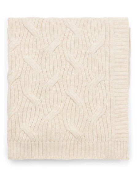 Poetree Kids - Laurel Wolmix wiegdeken - Sand
