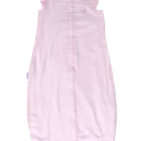 Poetree Kids - Muslin Sleepingbag Light Pink shoulder ruffle -90cm