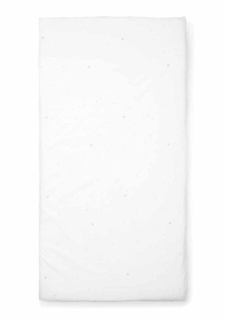 Poetree Kids - Poplin Hoeslaken voor ledikant 70x140cm Star - Etoile Sand