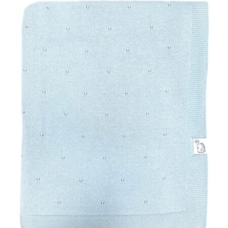 Poetree Kids - Saint Tropez Wiegdeken 100& Katoen - Blue