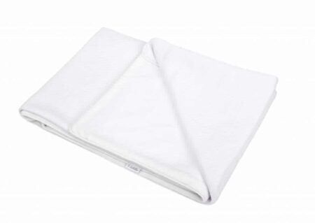 Poetree Kids - Serenity Jersey White Doop/wieg Deken 80x90cm