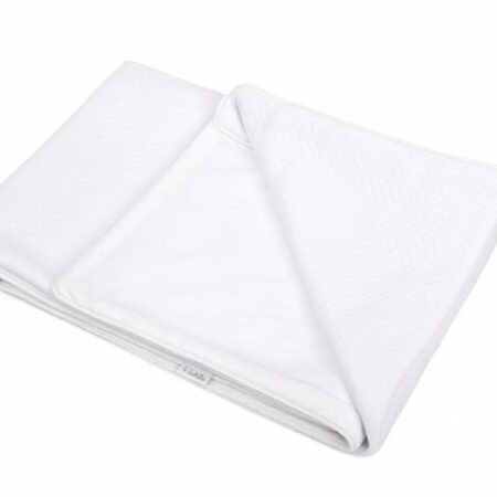 Poetree Kids - Serenity Jersey White Doop/wieg Deken 80x90cm