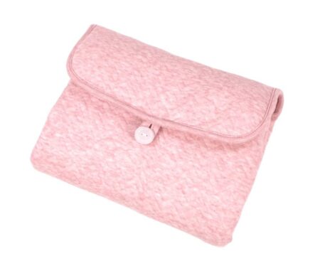 Poetree Kids - Verschoonmatje voor onderweg - Chevron Pink