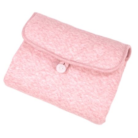 Poetree Kids - Verschoonmatje voor onderweg - Chevron Pink