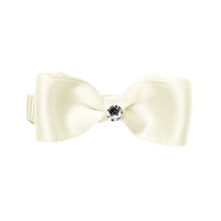 Prinsessefin - Baby Bows - Philippa - Antique White