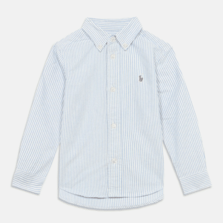 Ralph Lauren - Katoenen Oxford overhemd Stripes Blue/White