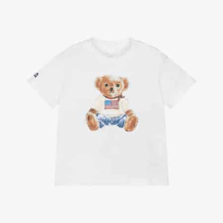Ralph Lauren - Katoenen jersey T-shirt met Polo Bear boy